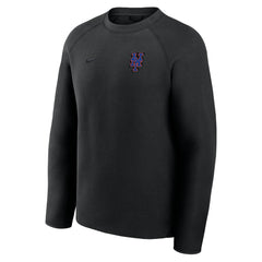 New York Mets Tech Fleece Raglan Sweatshirt Black | Nike
