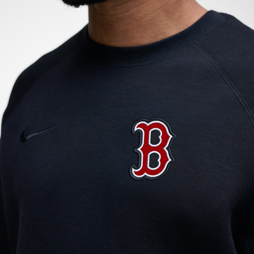 Boston Red Sox Tech Fleece Raglan Sweatshirt Black | Nike