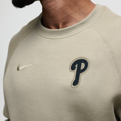 Philadelphia Phillies Tech Fleece Raglan Sweatshirt Olive | Nike