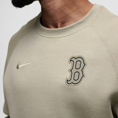 Boston Red Sox Tech Fleece Raglan Sweatshirt Olive | Nike