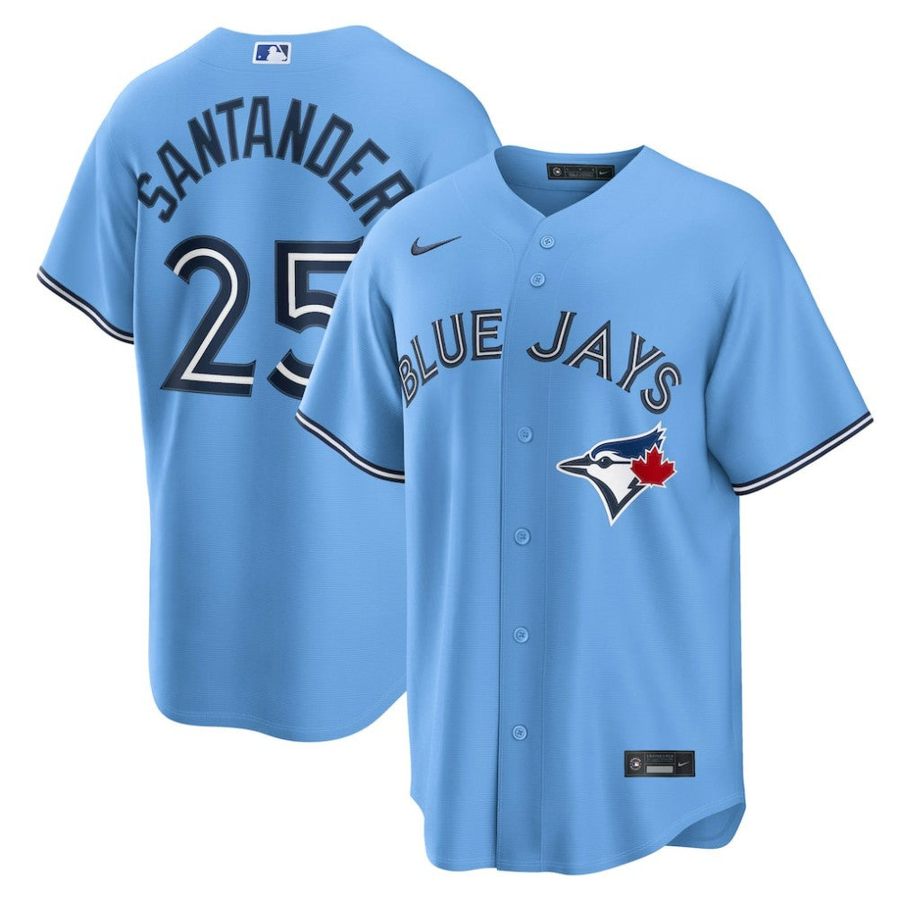 Anthony Santander Toronto Blue Jays Alternate Replica Jersey - Light Blue