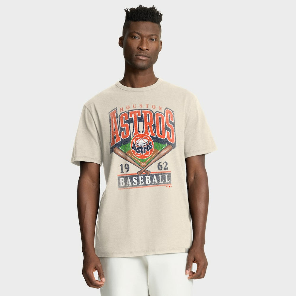 Houston Astros Stadium Slub T-Shirt Tan
