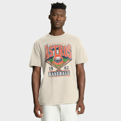 Houston Astros Stadium Slub T-Shirt Tan