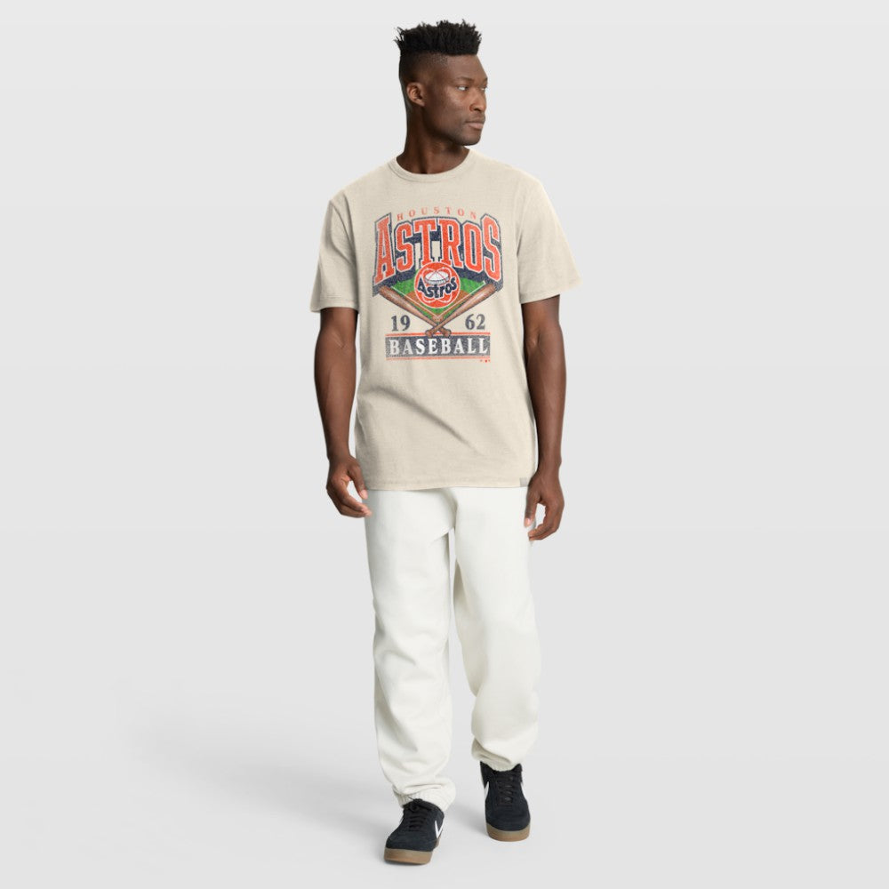 Houston Astros Stadium Slub T-Shirt Tan