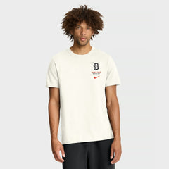 Detroit Tigers Primetime 2-Hit T-Shirt Cream | Nike