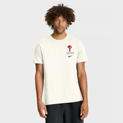 Philadelphia Phillies Primetime 2-Hit T-Shirt Cream | Nike