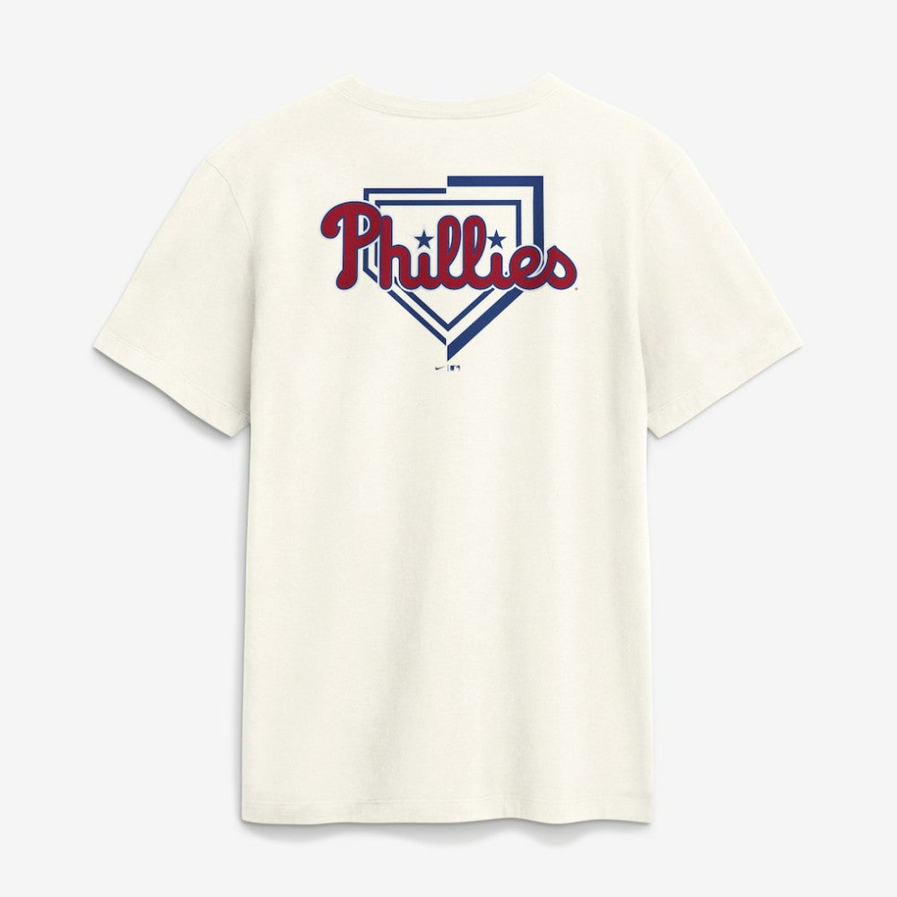 Philadelphia Phillies Primetime 2-Hit T-Shirt Cream | Nike