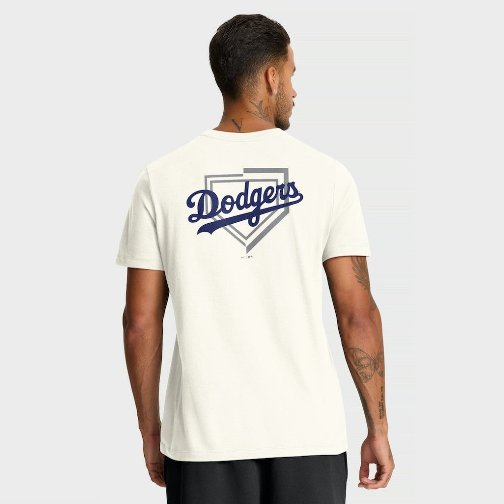 Los Angeles Dodgers Primetime 2-Hit T-Shirt Cream | Nike