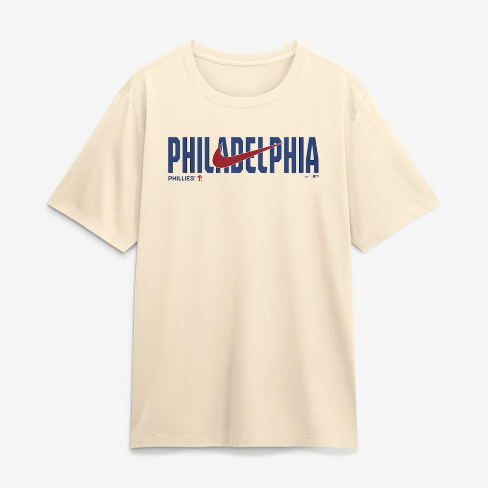 Philadelphia Phillies Swoosh Legend Dri-FIT T-Shirt Cream | Nike