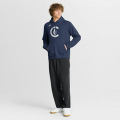 Chicago Cubs Cooperstown Collection Logo Club Hoodie Navy | Nike