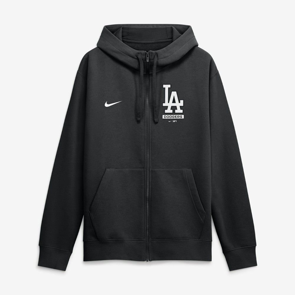 Los Angeles Dodgers Primetime Lockup Full-Zip Hoodie Black | Nike