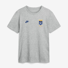 Kansas City Royals Cooperstown 2-Hit T-Shirt Heather Gray | Nike