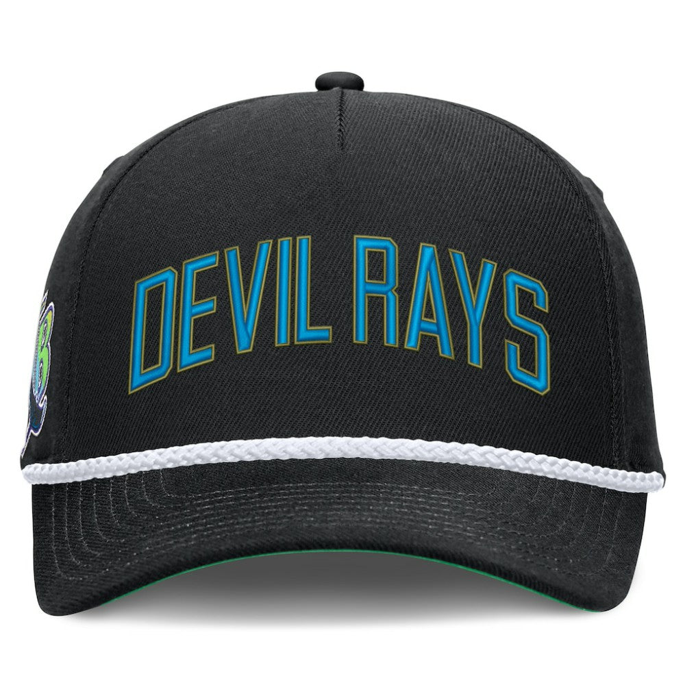 Tampa Bay Rays Cooperstown Collection Rise Adjustable Hat Black | Nike