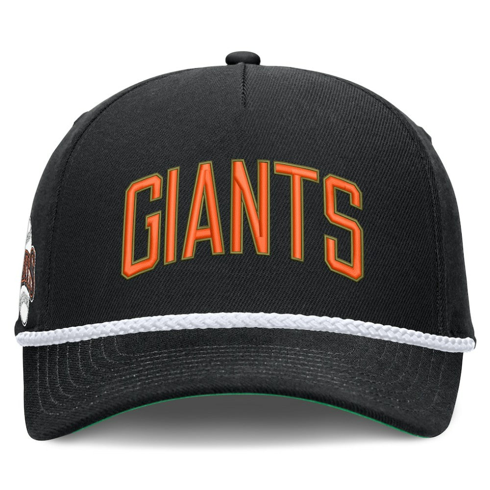 San Francisco Giants Cooperstown Collection Rise Adjustable Hat Black | Nike