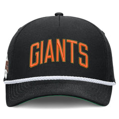 San Francisco Giants Cooperstown Collection Rise Adjustable Hat Black | Nike
