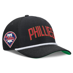 Philadelphia Phillies Cooperstown Collection Rise Adjustable Hat Black | Nike