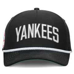 New York Yankees Cooperstown Collection Rise Adjustable Hat Black | Nike