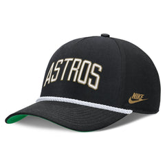 Houston Astros Cooperstown Collection Rise Adjustable Hat Black | Nike
