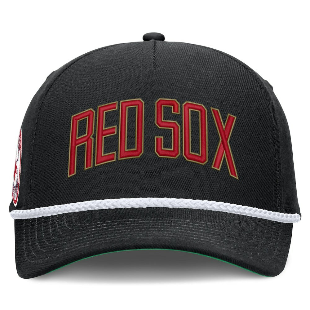 Boston Red Sox Cooperstown Collection Rise Adjustable Hat Black | Nike