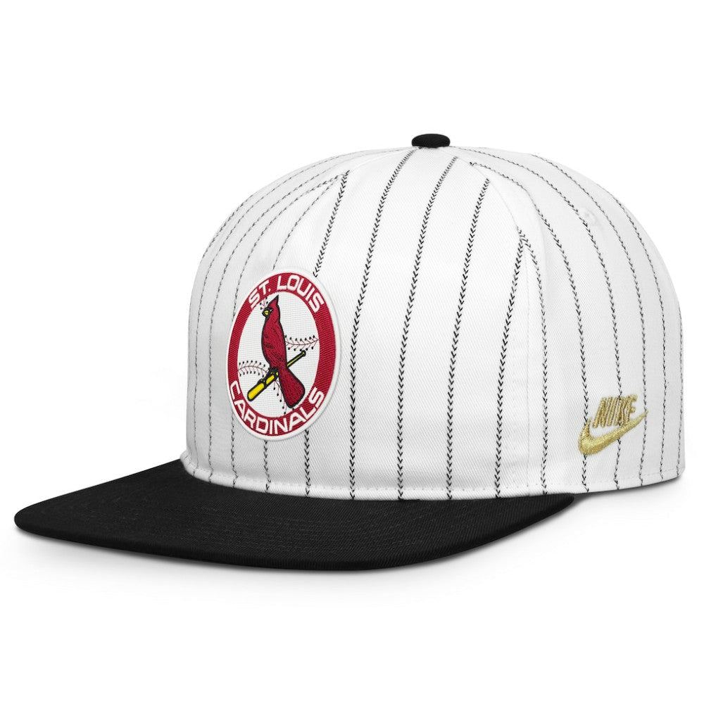 St. Louis Cardinals Cooperstown Collection Pro Adjustable Hat White/Black | Nike