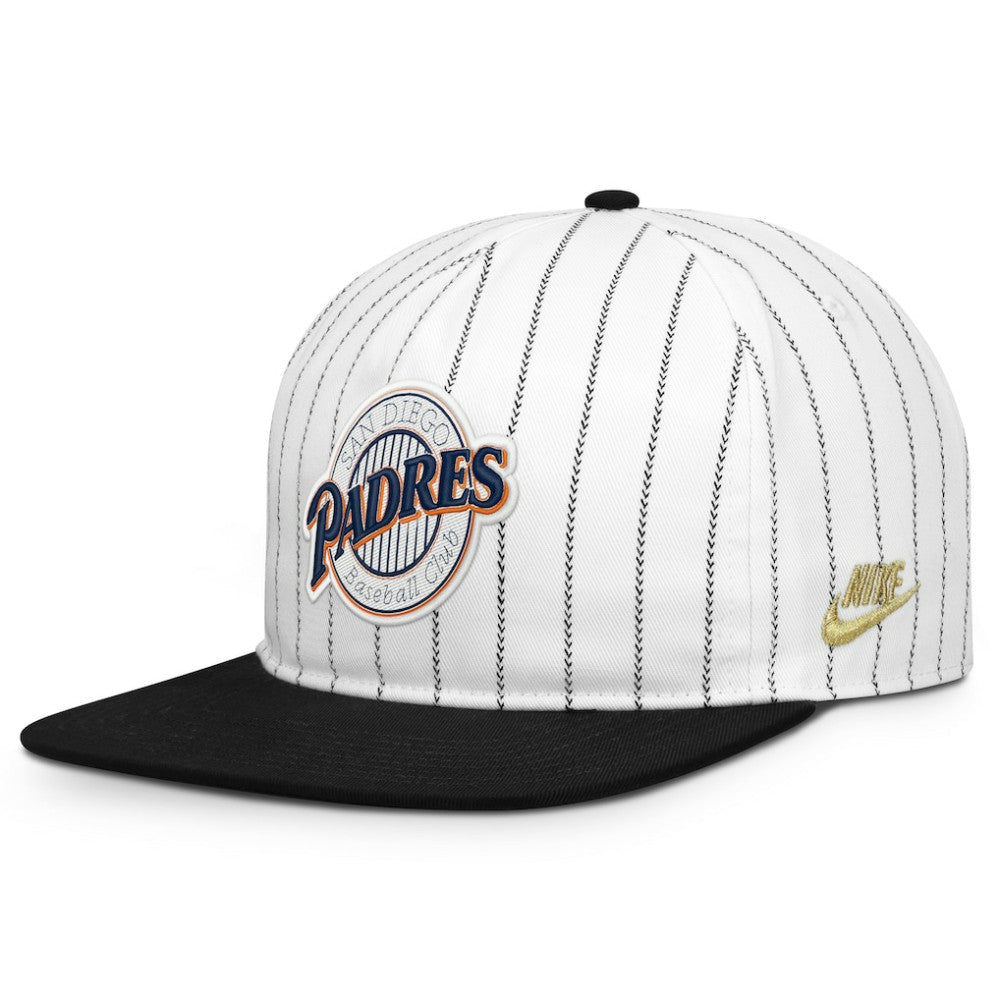 San Diego Padres Cooperstown Collection Pro Adjustable Hat White/Black | Nike