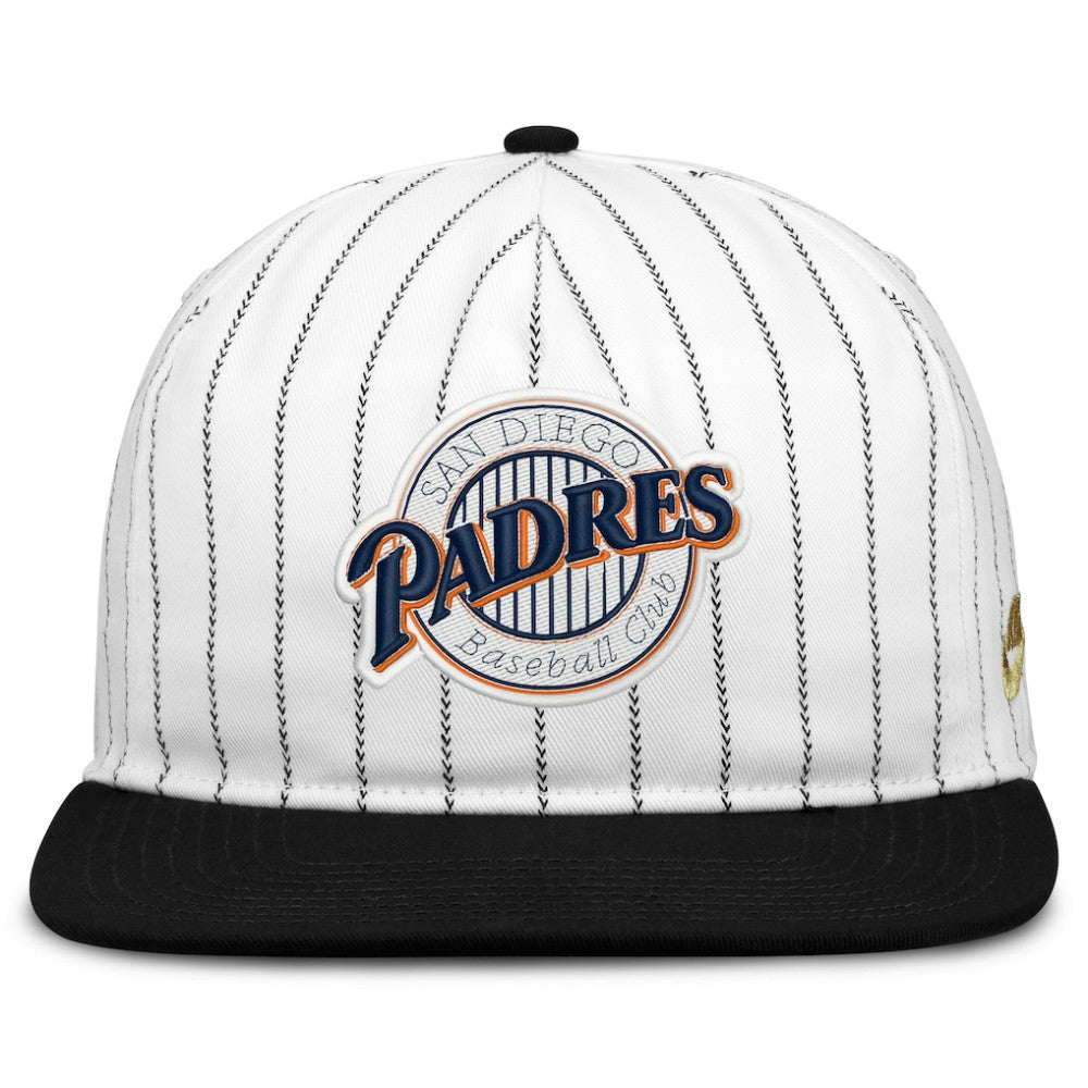San Diego Padres Cooperstown Collection Pro Adjustable Hat White/Black | Nike