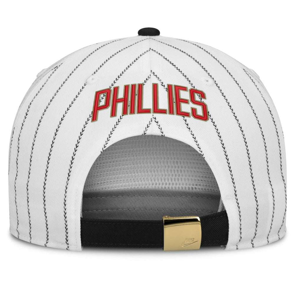 Philadelphia Phillies Cooperstown Collection Pro Adjustable Hat White/Black | Nike