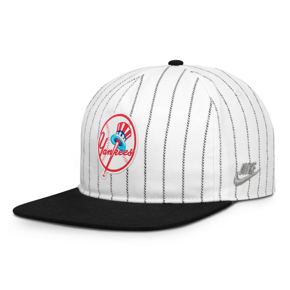 New York Yankees Cooperstown Collection Pro Adjustable Hat White/Black | Nike