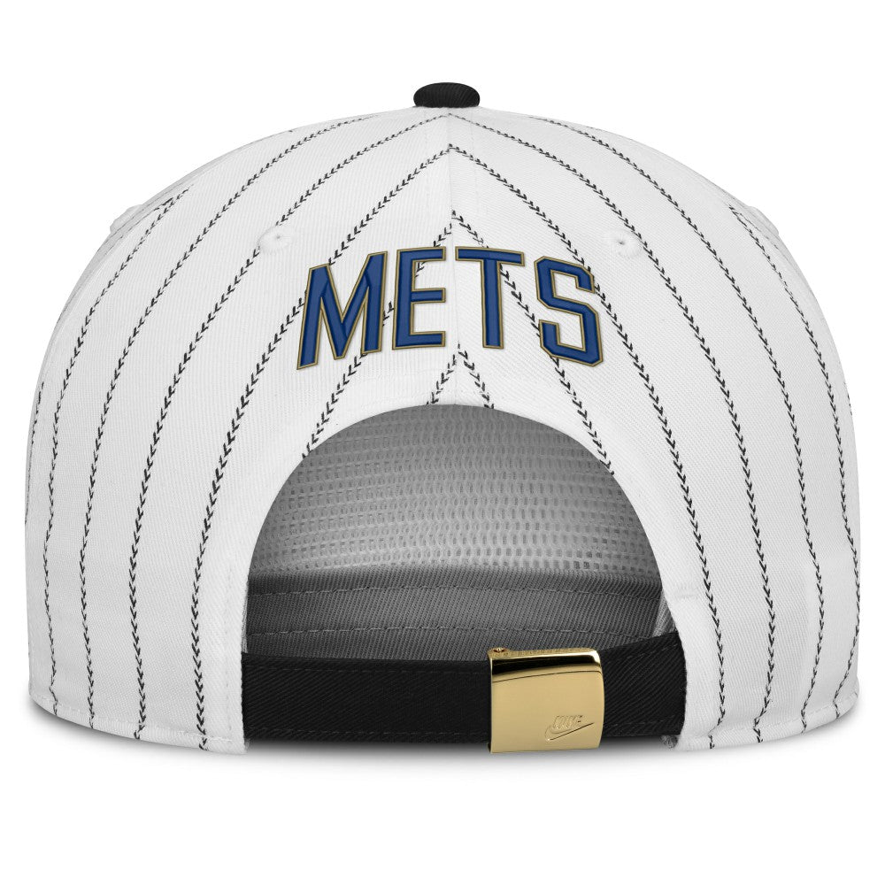 New York Mets Cooperstown Collection Pro Adjustable Hat White/Black | Nike