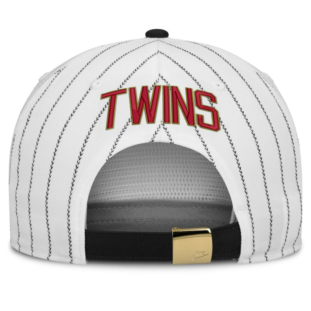 Minnesota Twins Cooperstown Collection Pro Adjustable Hat White/Black | Nike