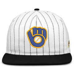 Milwaukee Brewers Cooperstown Collection Pro Adjustable Hat White/Black | Nike
