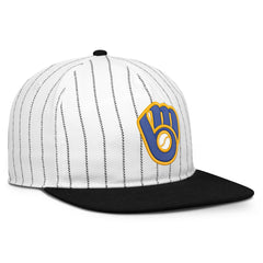Milwaukee Brewers Cooperstown Collection Pro Adjustable Hat White/Black | Nike