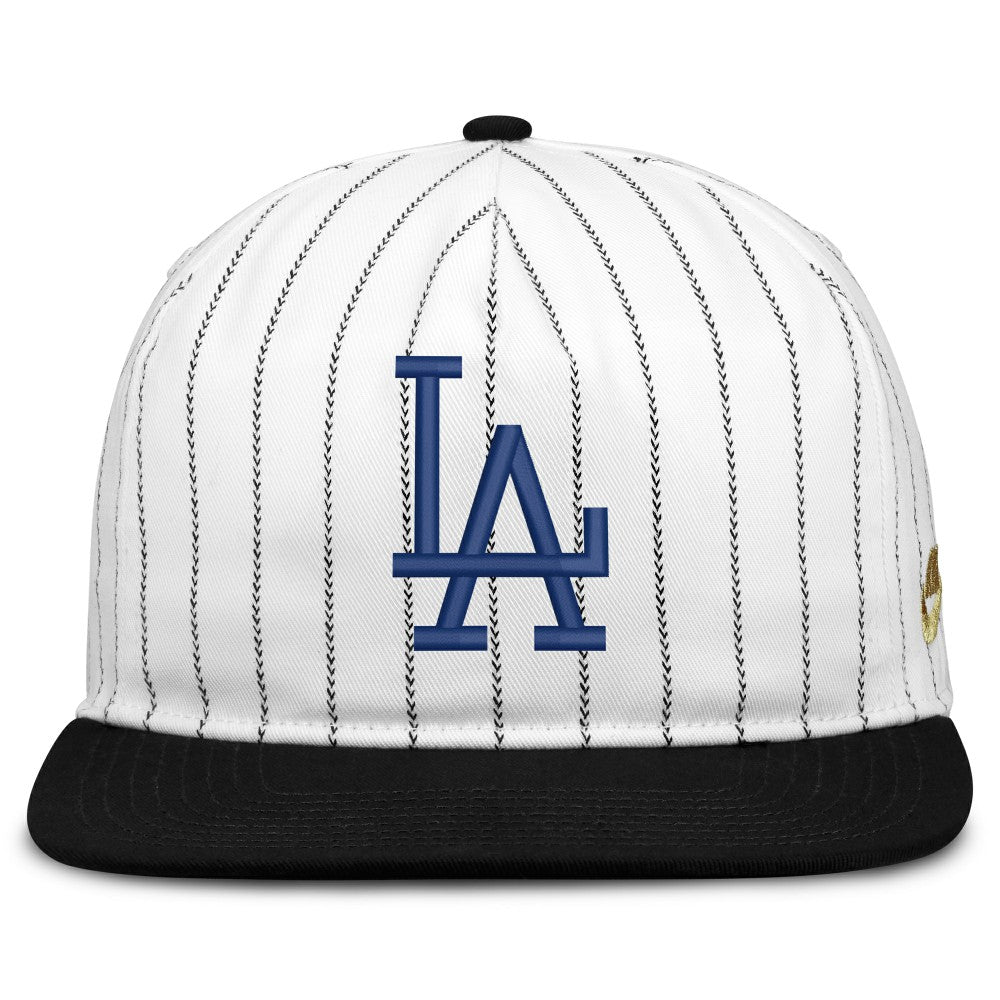 Los Angeles Dodgers Cooperstown Collection Pro Adjustable Hat White/Black | Nike
