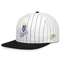 Kansas City Royals Cooperstown Collection Pro Adjustable Hat White/Black | Nike