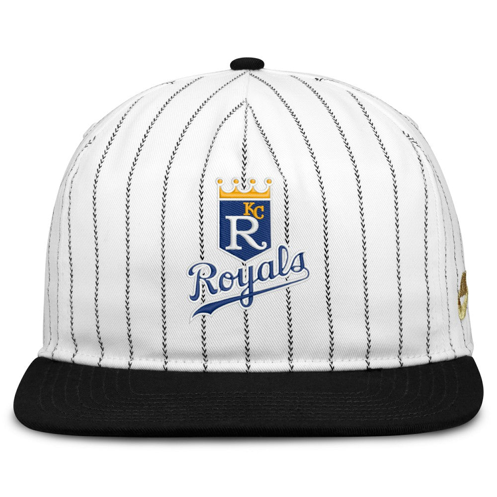 Kansas City Royals Cooperstown Collection Pro Adjustable Hat White/Black | Nike