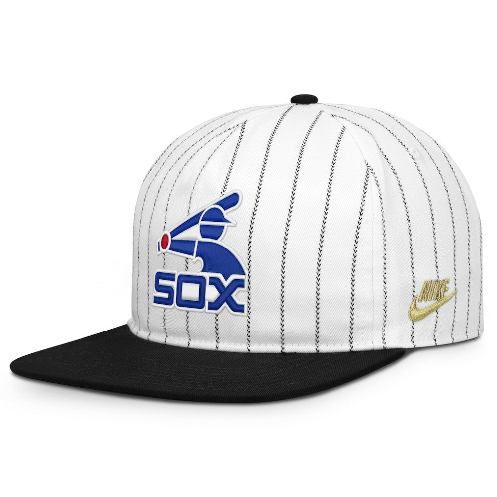 Chicago White Sox Cooperstown Collection Pro Adjustable Hat White/Black | Nike