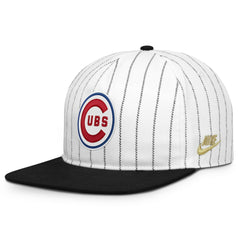 Chicago Cubs Cooperstown Collection Pro Adjustable Hat White/Black | Nike