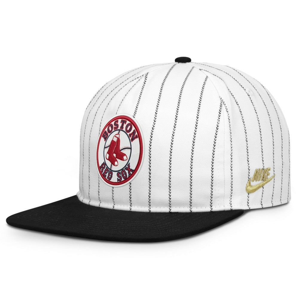 Boston Red Sox Cooperstown Collection Pro Adjustable Hat White/Black | Nike