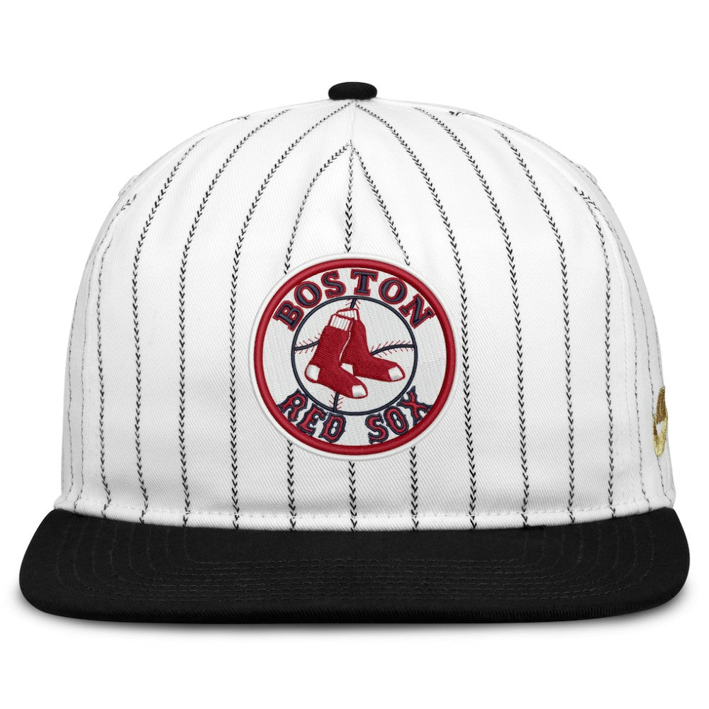 Boston Red Sox Cooperstown Collection Pro Adjustable Hat White/Black | Nike