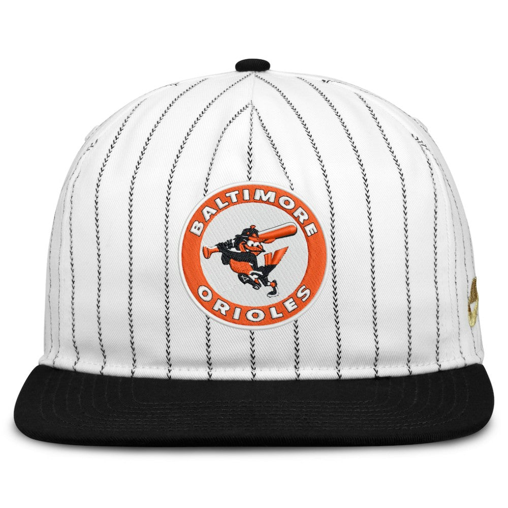Baltimore Orioles Cooperstown Collection Pro Adjustable Hat White/Black | Nike