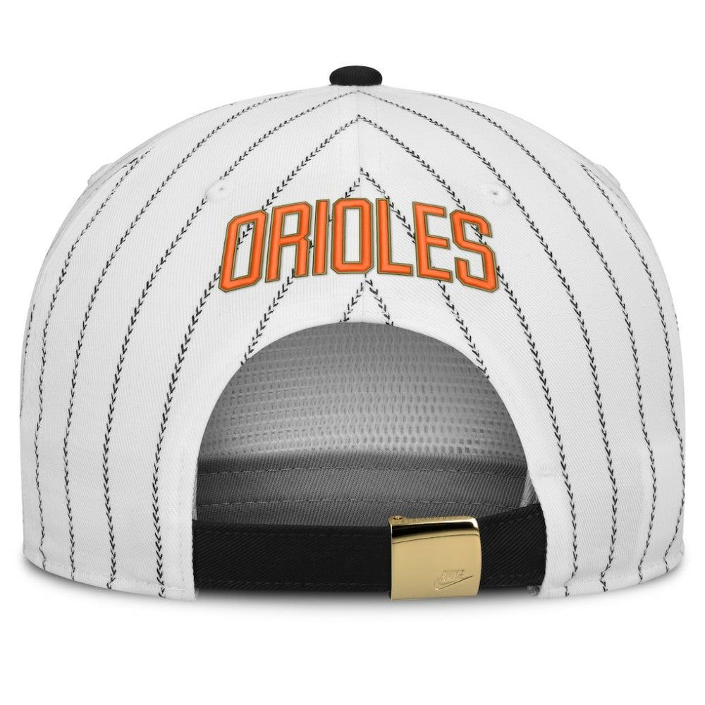Baltimore Orioles Cooperstown Collection Pro Adjustable Hat White/Black | Nike