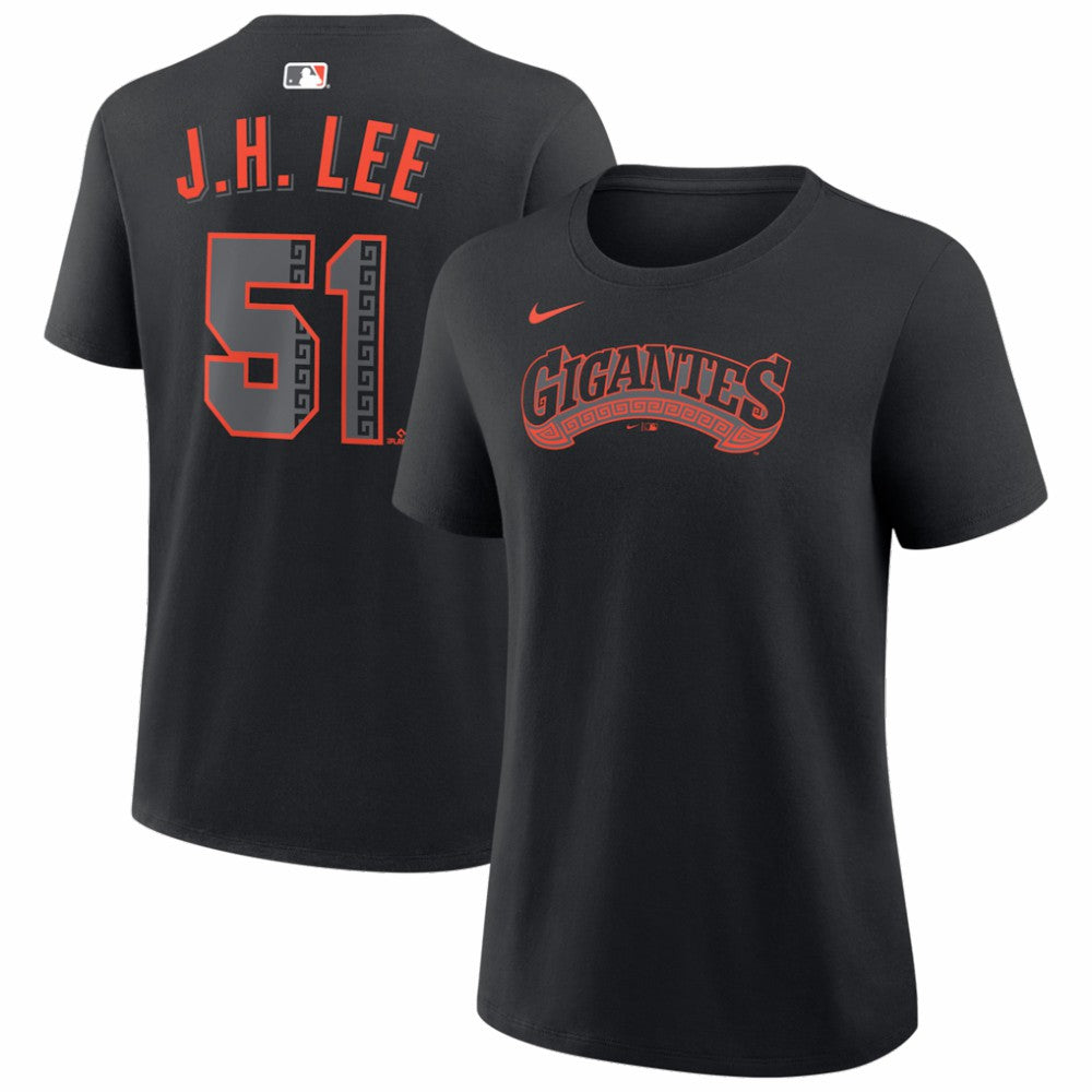 Jung Hoo Lee San Francisco Giants Women's Alternate Name & Number T-Shirt Black | Nike