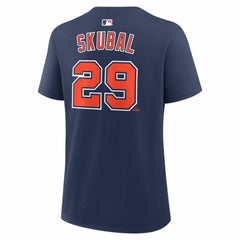 Tarik Skubal Detroit Tigers Women's Alternate Name & Number T-Shirt Navy | Nike