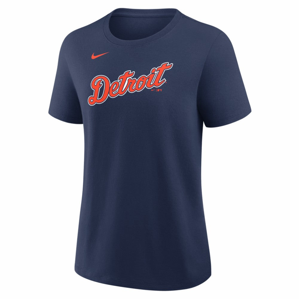 Riley Greene Detroit Tigers Women's Alternate Name & Number T-Shirt Navy | Nike