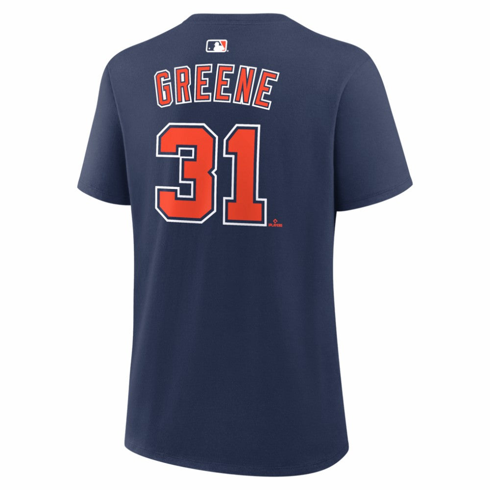 Riley Greene Detroit Tigers Women's Alternate Name & Number T-Shirt Navy | Nike