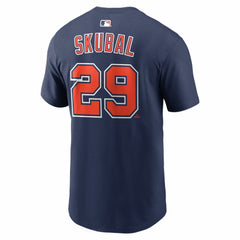 Tarik Skubal Detroit Tigers Name & Number T-Shirt Navy | Nike