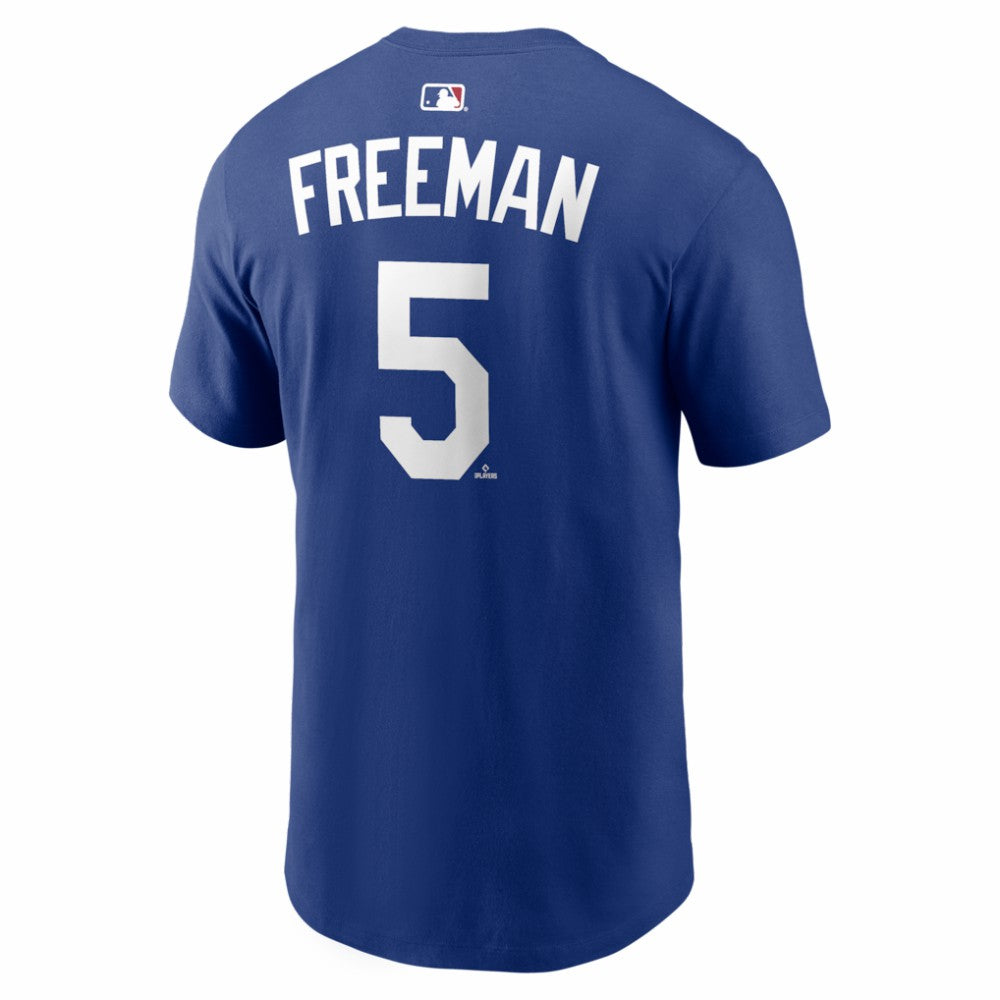 Freddie Freeman Los Angeles Dodgers Alternate Name & Number T-Shirt Royal | Nike
