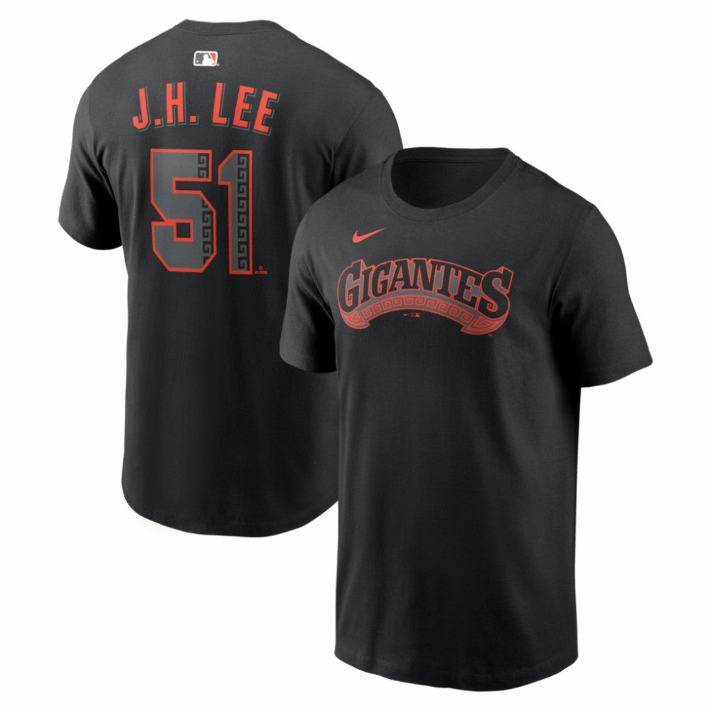 Jung Hoo Lee San Francisco Giants Alternate Name & Number T-Shirt Black | Nike