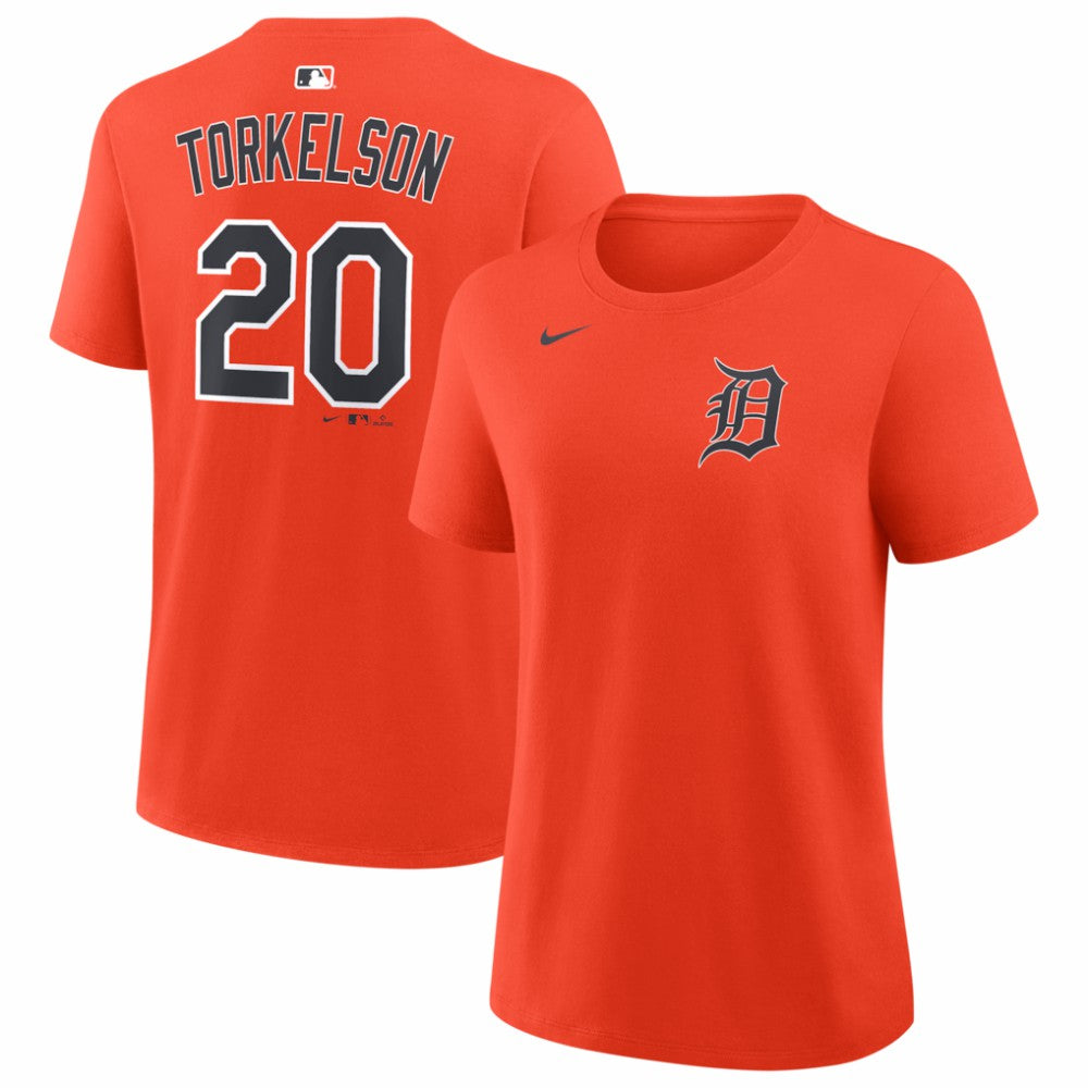 Spencer Torkelson Detroit Tigers Women's Name & Number T-Shirt Orange | Nike