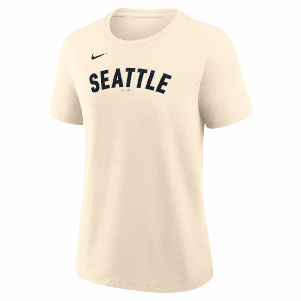 Julio Rodriguez Seattle Mariners Women's Name & Number T-Shirt Natural | Nike
